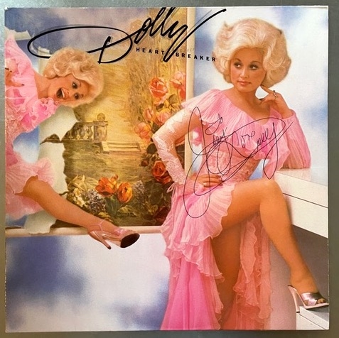 Dolly Parton Signed “Heartbreaker” Album Record (Third Party Guaranteed)