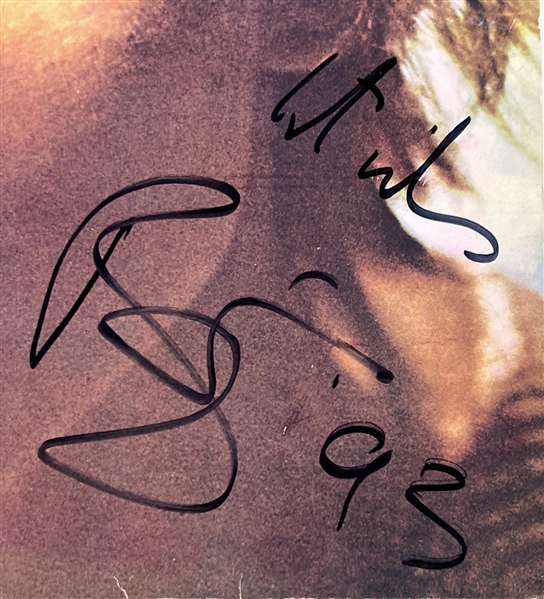 David Bowie Multi-Signed “Space Oddity” Album Record (6 Sigs) (Andy Peters Bowie Expert) 