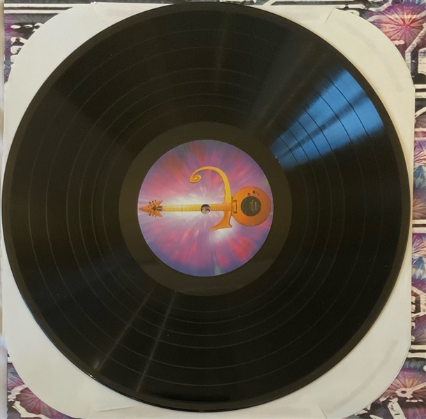 Prince & The New Power Generation 1994 Group Signed “The Beautiful Experience” Album Record (7 Sigs) (Roger Epperson/REAL LOA)  