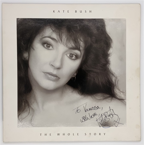 Kate Bush Signed “The Whole Story" w/ “Running Up That Hill” Album Record (Third Party Guaranteed)