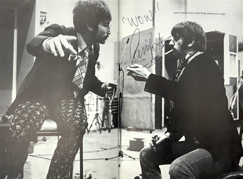 “Abbey Road” Book Signed by Dozens: Beatles’ McCartney, Harrison & Ringo, and Pink Floyd’s Gilmour & Rogers, Ect. (Third Party Guaranteed) (Allan Rouse Abbey Road Worker Letter of Provenance) 