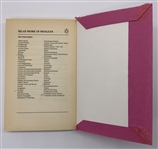 Pink Floyd: Syd Barrett Personally Owned & Annotated Pair of (2) Books