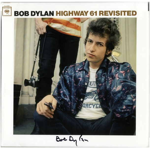 Bob Dylan Signed “Highway 61 Revisited” Record Album (Manager Jeff Rosen LOA)