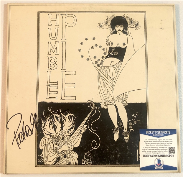 Humble Pie: Peter Frampton In-Person Signed “Humble Pie” Album Record (John Brennan Collection) (Beckett/BAS Authentication)