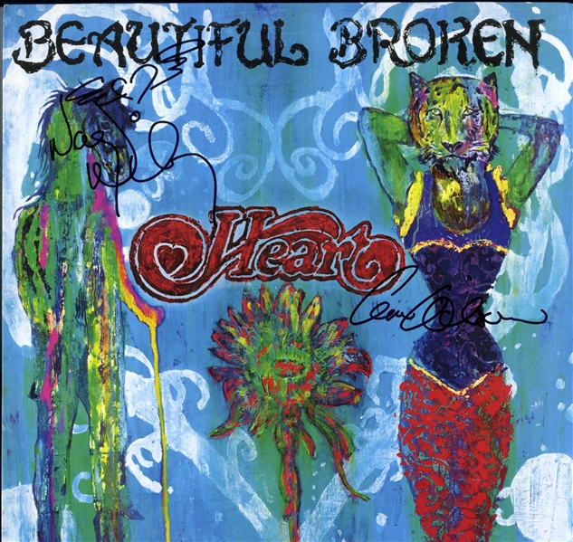 Heart: Ann & Nancy Wilson Dual-Signed “Beautiful Broken” Album (ACOA Authentication)