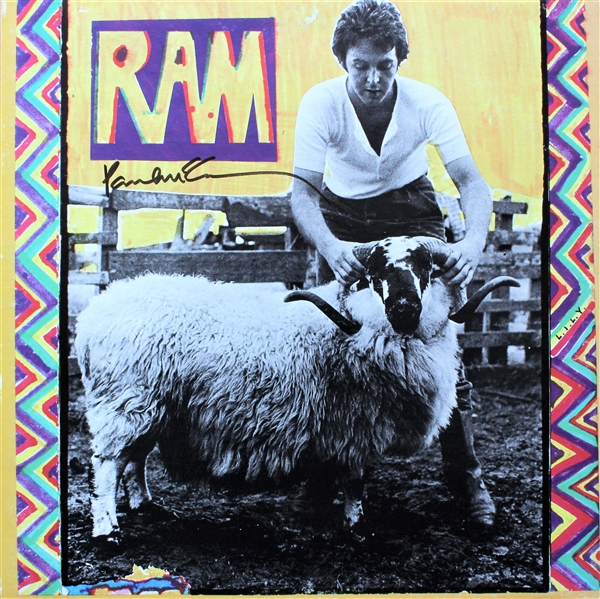 Beatles: Paul McCartney Signed “RAM” Album Record (Roger Epperson/REAL Authentication)