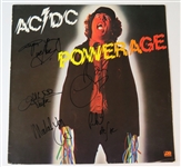 AC/DC Group Signed "Powerage" Album by All 5 Original Members (Beckett/BAS LOA, JSA LOA, & PSA/DNA LOA)