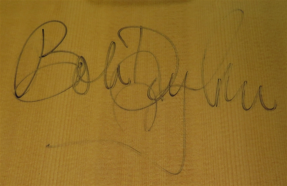 Bob Dylan RARE Signed Martin D-28 Acoustic Guitar (Beckett/BAS LOA & JSA LOA)