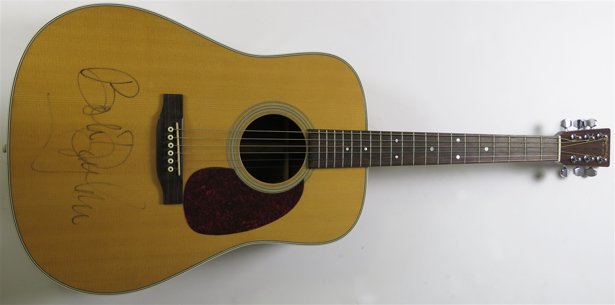 Bob Dylan RARE Signed Martin D-28 Acoustic Guitar (Beckett/BAS LOA & JSA LOA)
