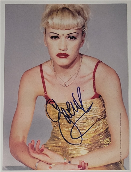 Gwen Stefani In-Person Signed 8” x 10” Photo (Third Party Guaranteed)