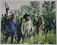 Blackberry Smoke In-Person Group Signed 10” x 8” Photo (5 Sigs) (Third Party Guaranteed)