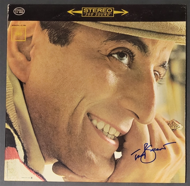 Tony Bennett In-Person Signed “I Wanna Be Around…” Album Record (Third Party Guaranteed)