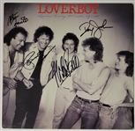 Loverboy In-Person Group Signed “Livin’ Every Minute of It” Album Record (4 Sigs) (Third Party Guaranteed)