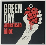 Green Day: Billie Joe Armstrong & Tre Cool In-Person Signed “American Idiot” Album Flat (Third Party Guaranteed)