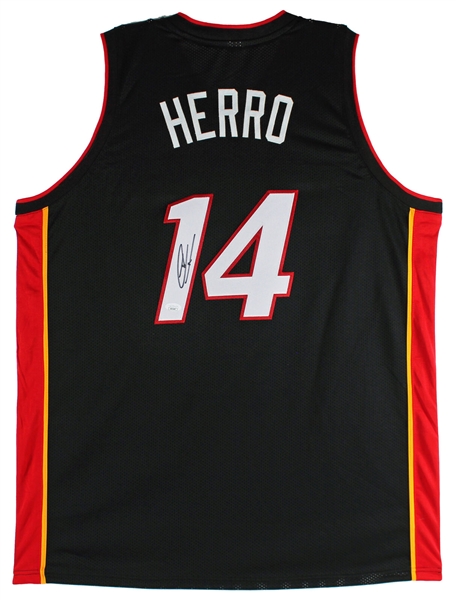 Tyler Herro Signed Miami Heat Style Jersey (JSA COA)