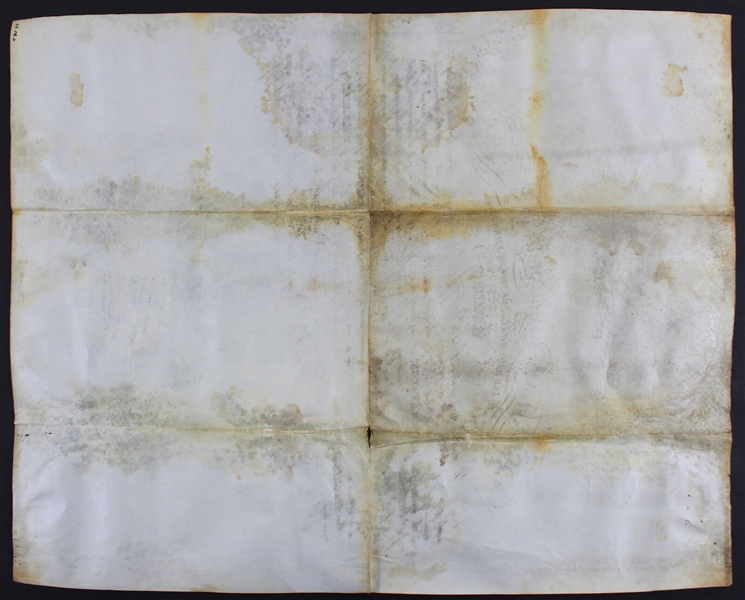 President Rutherford B. Hayes Signed 1881 Military Commission (Beckett/BAS LOA)