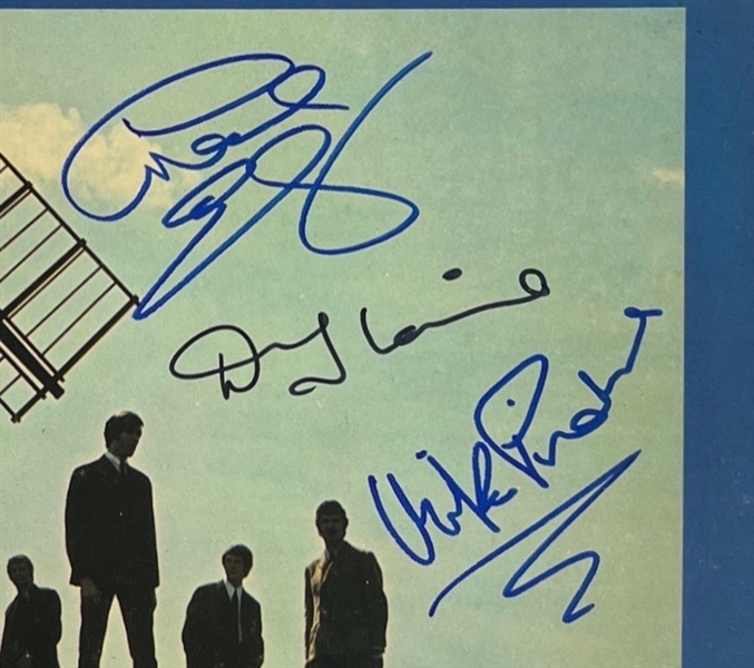The Moody Blues In-Person Group Signed “Go Now” Album Record (3 Sigs) (Beckett/BAS LOA)