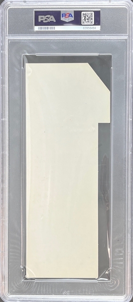 1974 Evel Knievel Twin Falls Snake River Canyon Jump FULL Ticket (PSA/DNA Encapsulated)