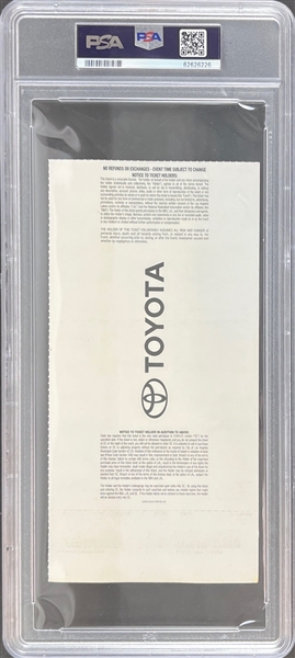 2006 LA Lakers vs Suns FULL Ticket:: Bryant's First Season Wearing #24! (PSA/DNA Encapsulated)