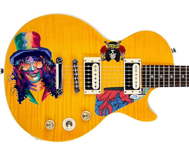 Guns N Roses: Slash Signed Signature Slash Model Epiphone Guitar (ACOA)