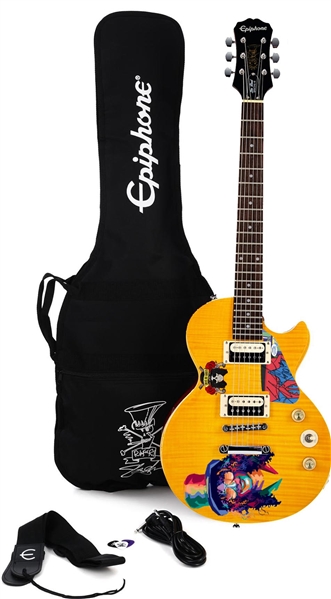 Guns N Roses: Slash Signed Signature Slash Model Epiphone Guitar (ACOA)