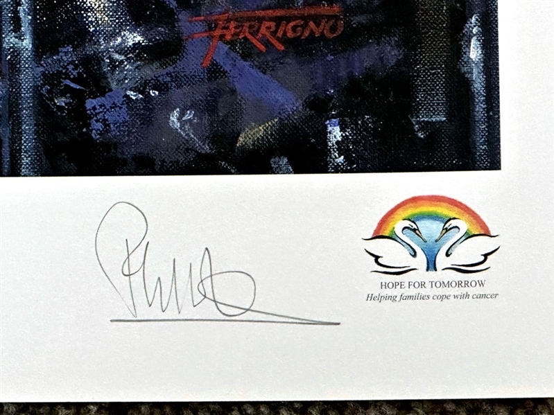Phil Collins Signed LTD Edition Lithograph! Gorgeous! Must See! (Hope for Tomorrow LOA)