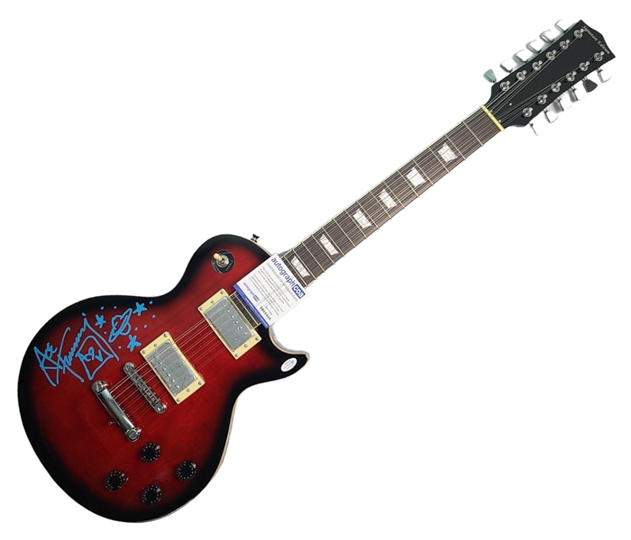 KISS: Ace Frehley Signed 12-String Signature Edition Guitar with Sketch (ACOA)