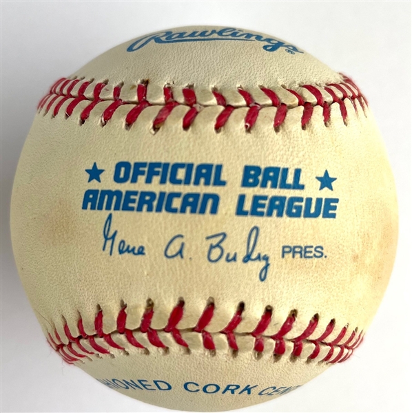 Andy Pettitte Signed & Inscribed OAL Baseball (Third Party Guaranteed)