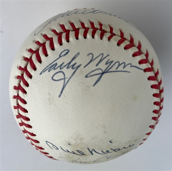Multi-Signed HOF 300 Win Club Signed Baseball w/ Ryan, Seaver, & More! (10 Sigs)(PSA/DNA)
