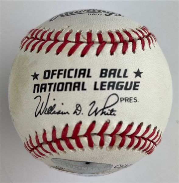 Multi-Signed HOF 300 Win Club Signed Baseball w/ Ryan, Seaver, & More! (10 Sigs)(PSA/DNA)