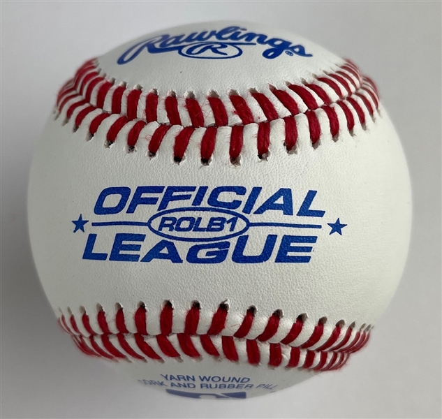 Ron Guidry Signed & Inscribed Rawlings Baseball (Third Party Guaranteed)