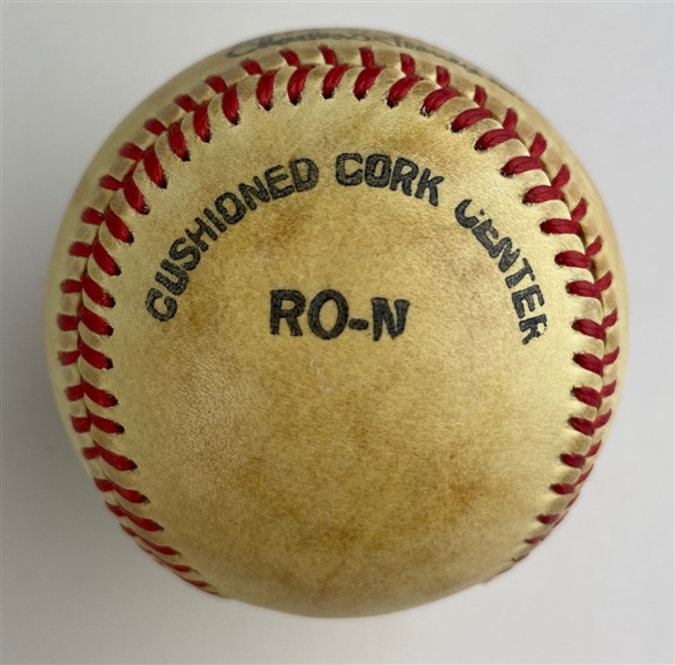 DiMaggio, Mays, Boudreau, & Torre Signed ONL Baseball (Third Party Guaranteed)