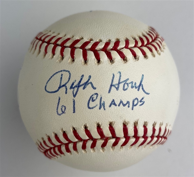 Yankees Greats Multi-Signed OAL Baseball w/ Berra & More! (6 Sigs)(Third Party Guaranteed)