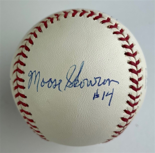 Yankees Greats Multi-Signed OAL Baseball w/ Berra & More! (6 Sigs)(Third Party Guaranteed)