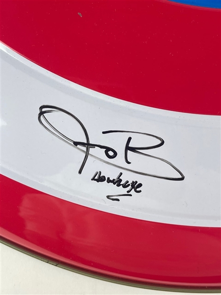Captain America: Cast Signed Shield (13/Sigs) (Beckett/BAS)