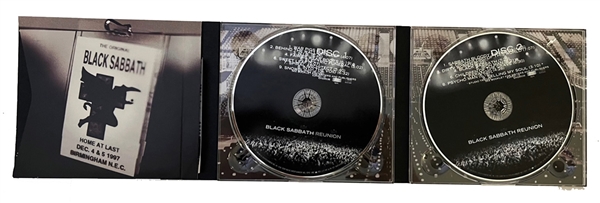 Black Sabbath REUNION CD Set Signed IN-PERSON by All 4 Original Band Members! (Third Party Guarantee)