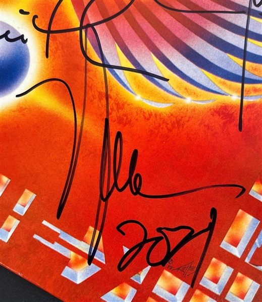 Journey: Group Signed 'Greatest Hits' Album Cover (4 Sigs)(Third Party Guaranteed)