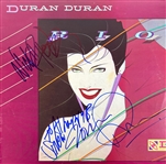 Duran Duran: Rhodes, John Taylor, and Roger Taylor Signed Rio Album Cover (Third Party Guaranteed)