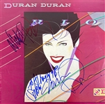 Duran Duran: Rhodes, John Taylor, and Roger Taylor Signed 'Rio' Album Cover (Third Party Guaranteed)