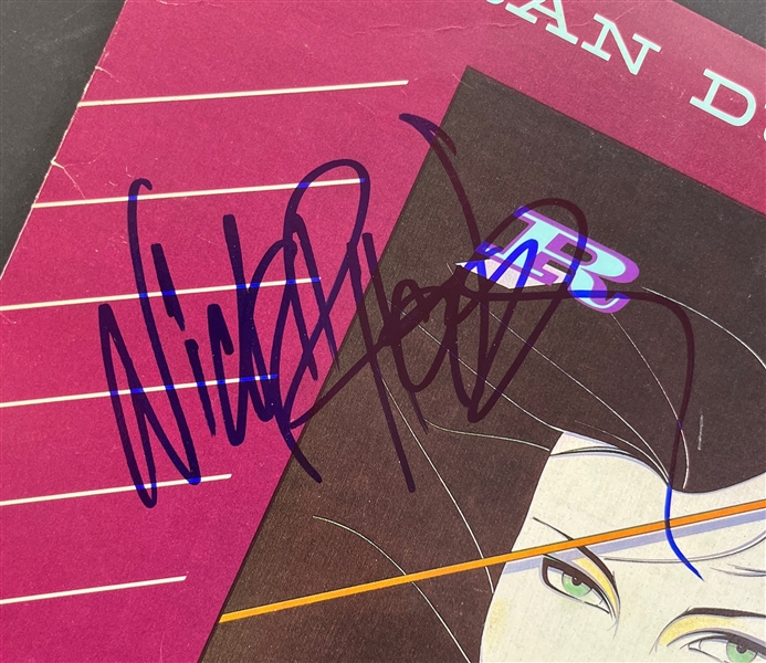 Duran Duran: Rhodes, John Taylor, and Roger Taylor Signed 'Rio' Album Cover (Third Party Guaranteed)