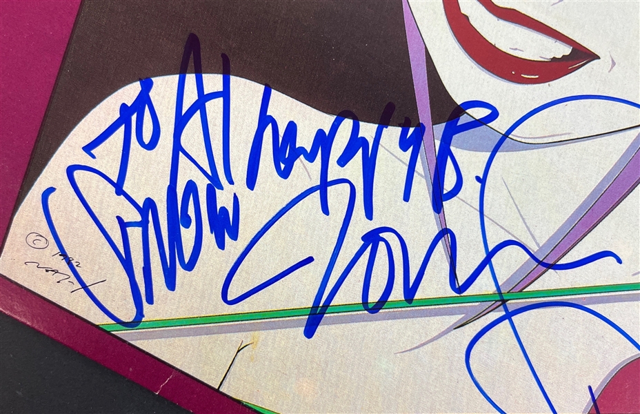 Duran Duran: Rhodes, John Taylor, and Roger Taylor Signed 'Rio' Album Cover (Third Party Guaranteed)
