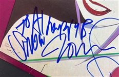 Duran Duran: Rhodes, John Taylor, and Roger Taylor Signed 'Rio' Album Cover (Third Party Guaranteed)