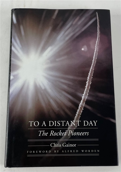 Al Worden Signed "To A Distant Day" Hard cover Book (Beckett/BAS)