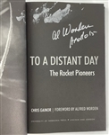Al Worden Signed To A Distant Day Hard cover Book (Beckett/BAS)