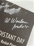 Al Worden Signed To A Distant Day Hard cover Book (Beckett/BAS)