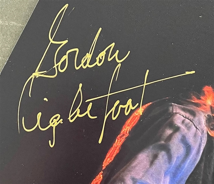 Gordon Lightfoot Signed Photograph (Beckett/BAS)