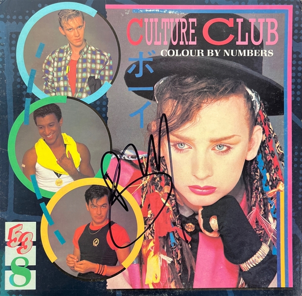 Culture Club: Boy George Signed Colour By Numbers Album (Third Party Guaranteed)