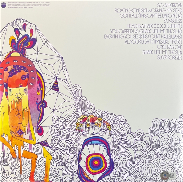 Portugal The Man: John Gourley Signed 'In The Mountain Cloud' Album Cover w/ Vinyl (Beckett/BAS)