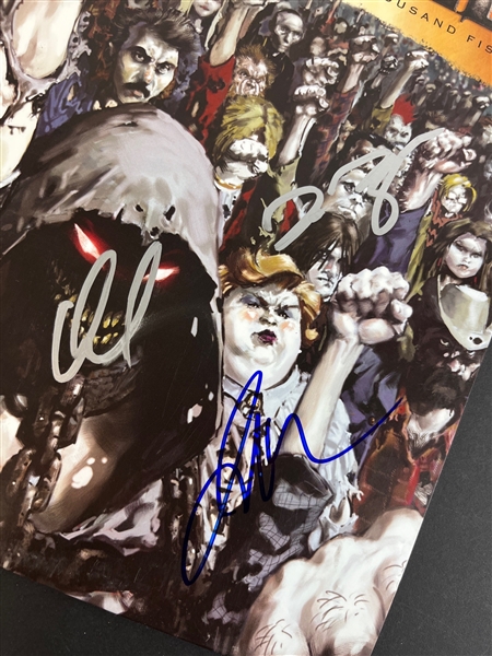 Disturbed Group Signed 'Ten Thousand Fists' Album Cover w/ Vinyl (Third Party Guaranteed)
