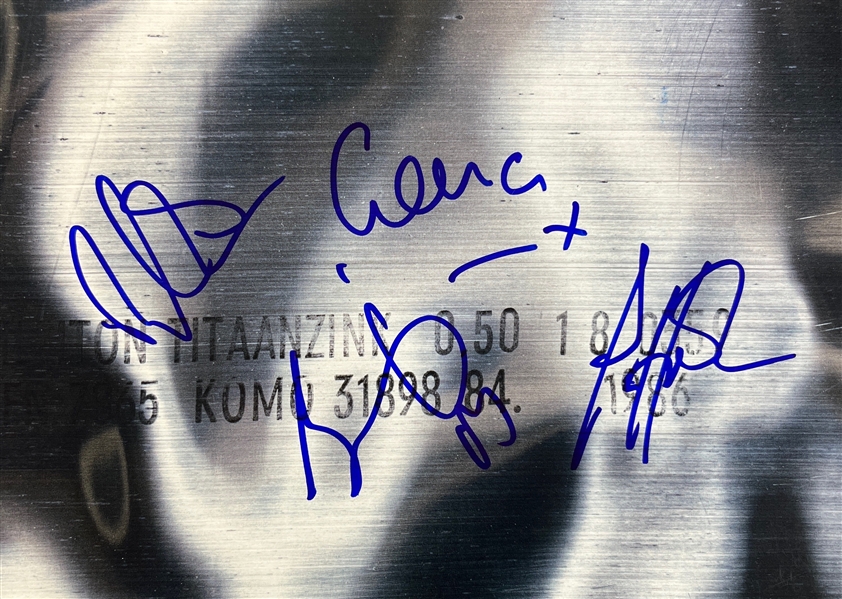 New Order: Group Signed 'Brotherhood' Album Cover (4 Sigs)(Third Party Guaranteed)